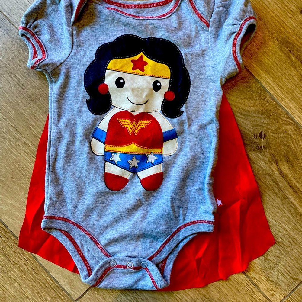 Wonder Woman Onesie with Cape